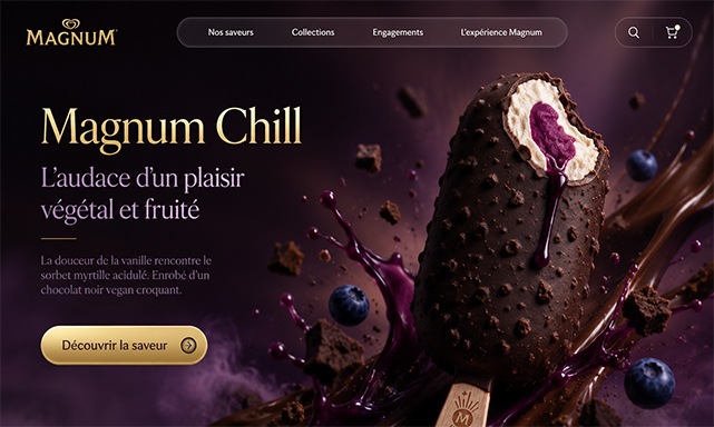 landing page | banner box | Magnum
