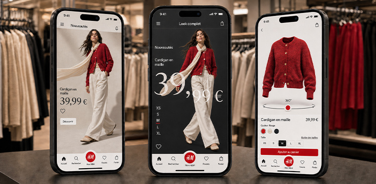 H&M mobile application