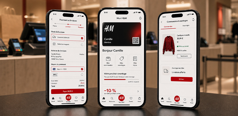 H&M mobile application