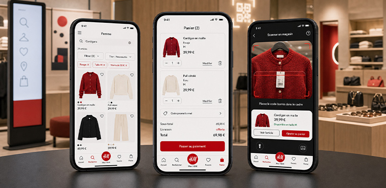 H&M mobile application